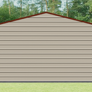 22x26 A-Frame Roof Garage view 3
