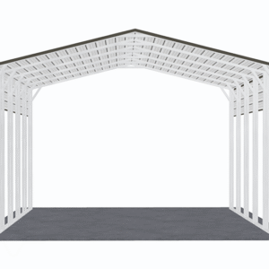 22x26 A-Frame Roof RV Cover view 3