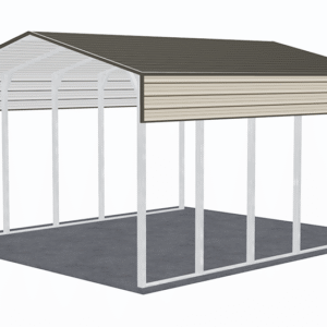 22x26 A-Frame Roof RV Cover view 4