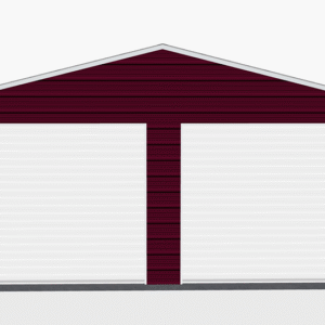 22x26 Residential Style Garage view 2