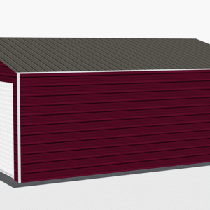 22x26 Residential Style Garage view 4