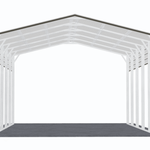 22x26 Vertical Roof RV Cover view 2