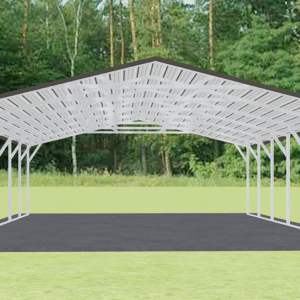 22x31 A-Frame Roof Carport view 3
