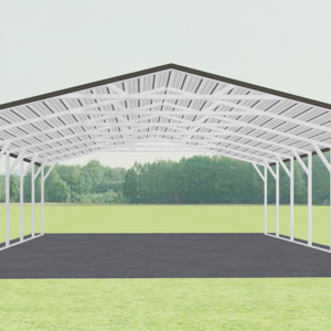 22x31 A-Frame Roof Carport view 2