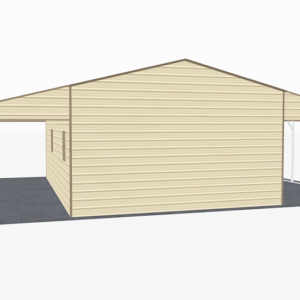 46x31 A-Frame Roof Continuous Barns view 3