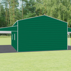 46x31 A-Frame Roof Step Down Barns view 3