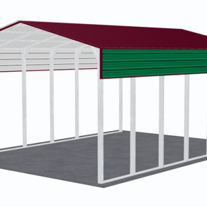 22x31 Vertical Roof RV Cover view 4
