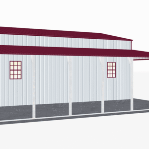 46x31 Vertical Roof Step Down Barns view 5