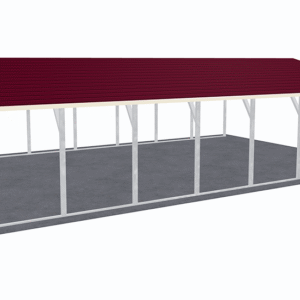 22x36 A-Frame Roof Carport view 4