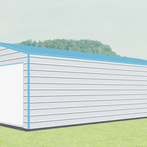 22x36 A-Frame Roof Garage view 4