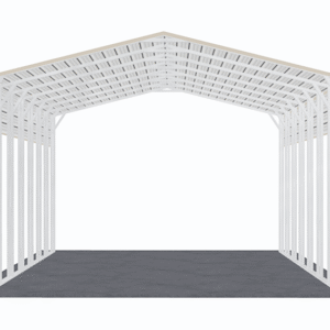22x36 A-Frame Roof RV Cover view 3