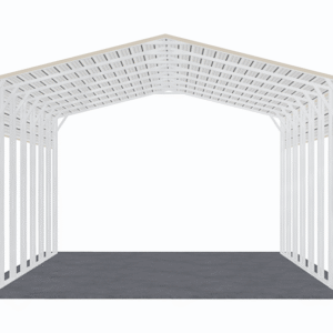 22x36 A-Frame Roof RV Cover view 2