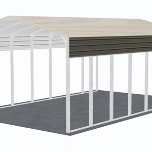 22x36 A-Frame Roof RV Cover view 4