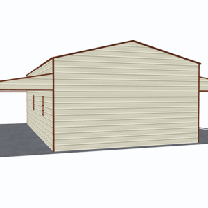 46x36 A-Frame Roof Step Down Barns view 3