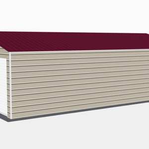 22x36 Residential Style Garage view 4