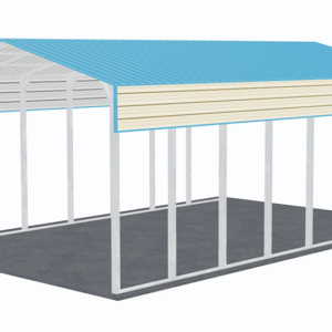 22x36 Vertical Roof RV Cover view 4
