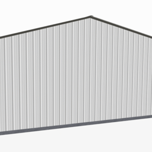 22x36 Vertical Roof Utility Carport view 3
