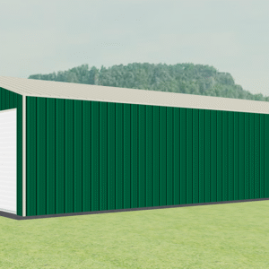 22x41 All Vertical Style Garage view 4