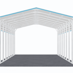 22x41 Vertical Roof RV Cover view 2