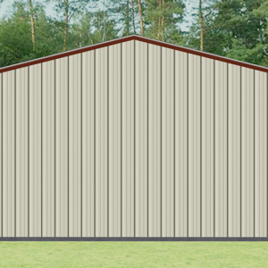 22x46 All Vertical Style Garage view 3