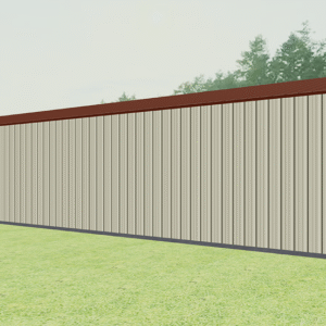 22x46 All Vertical Style Garage view 1
