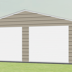 22x46 Residential Style Garage view 2