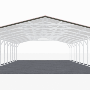 22x46 Vertical Roof Carport view 2