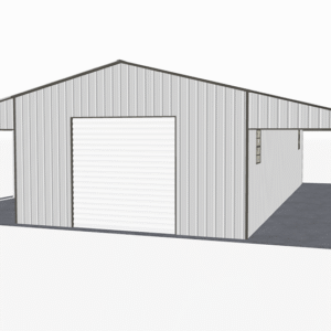 46x46 Vertical Roof Continuous Barns view 2