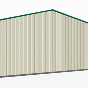 22x46 Vertical Roof Utility Carport view 3