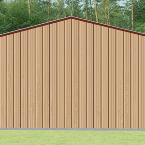 22x51 All Vertical Style Garage view 3
