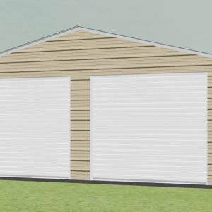22x51 Residential Style Garage view 2