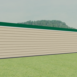 22x51 Residential Style Garage view 1