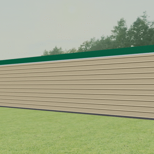22x51 Residential Style Garage view 4