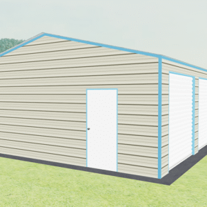 22x51 Side Entry Garage view 2
