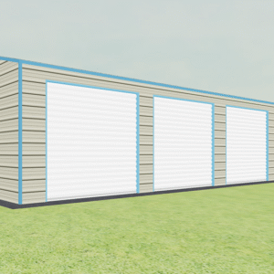 22x51 Side Entry Garage view 1