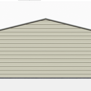 24x21 Side Entry Garage view 3