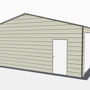 24x21 Side Entry Garage view 2