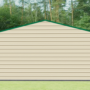 24x26 A-Frame Roof Garage view 3