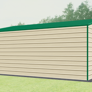 24x26 A-Frame Roof Garage view 1