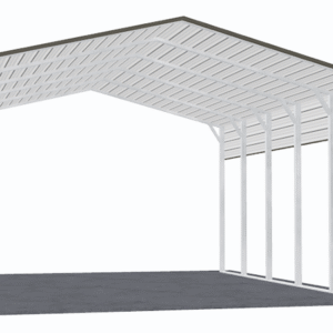 24x26 A-Frame Roof RV Cover view 3