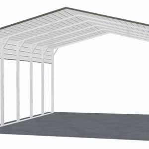 24x26 A-Frame Roof RV Cover view 2