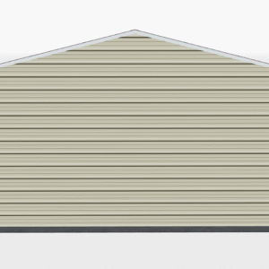 24x26 Residential Style Garage view 3