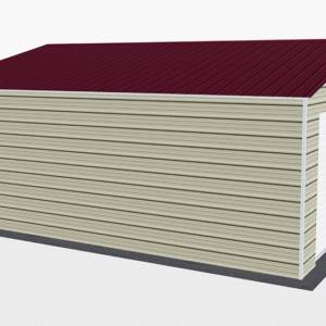 24x26 Residential Style Garage view 1