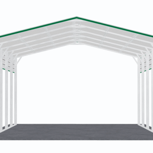 24x26 Vertical Roof RV Cover view 3