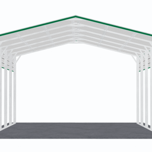 24x26 Vertical Roof RV Cover view 2