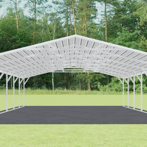 24x31 A-Frame Roof Carport view 3