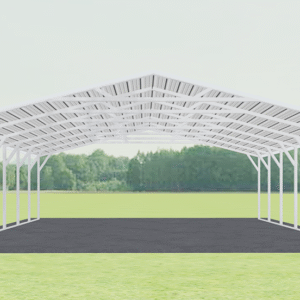 24x31 A-Frame Roof Carport view 2