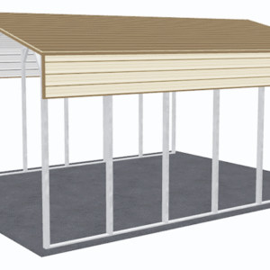 24x31 A-Frame Roof RV Cover view 4