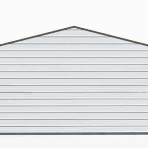 24x31 A-Frame Roof Garage view 3