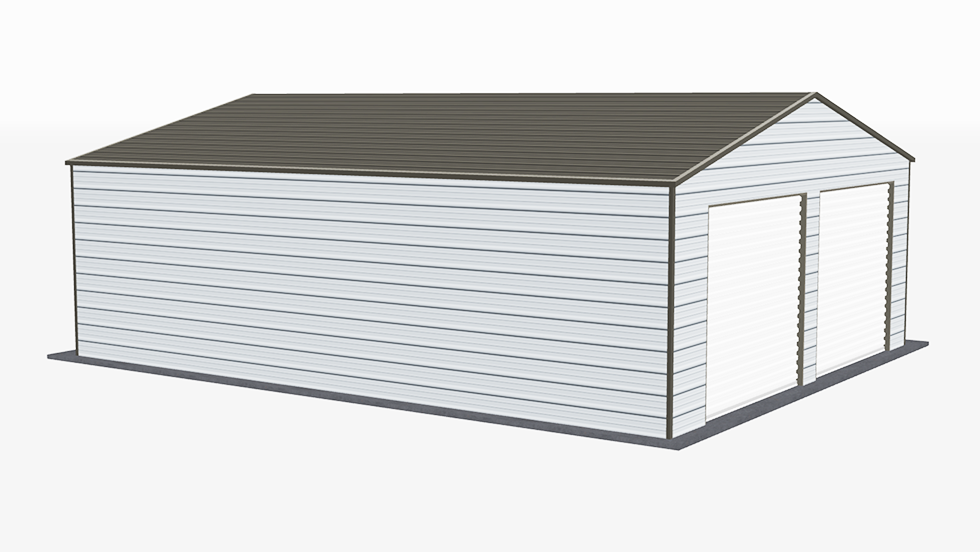 24x31_a-frame_roof_garage_left